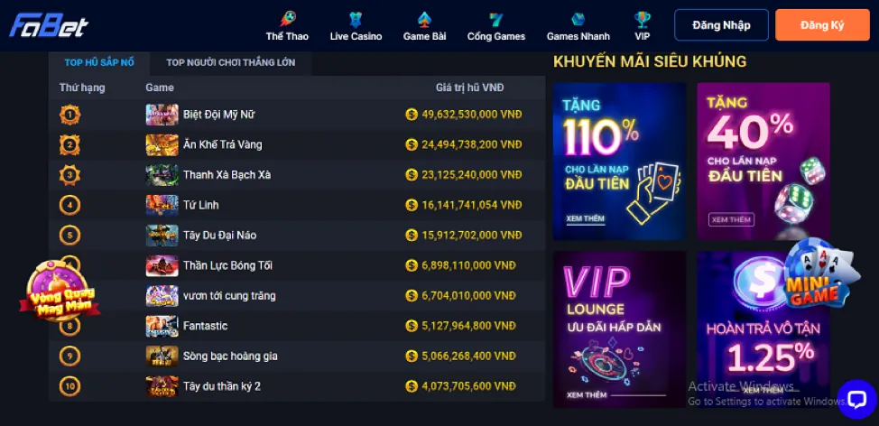 Thưởng Nạp Lại rg8369 app